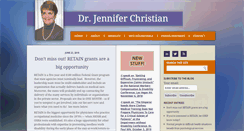 Desktop Screenshot of jenniferchristian.com