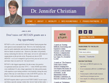 Tablet Screenshot of jenniferchristian.com